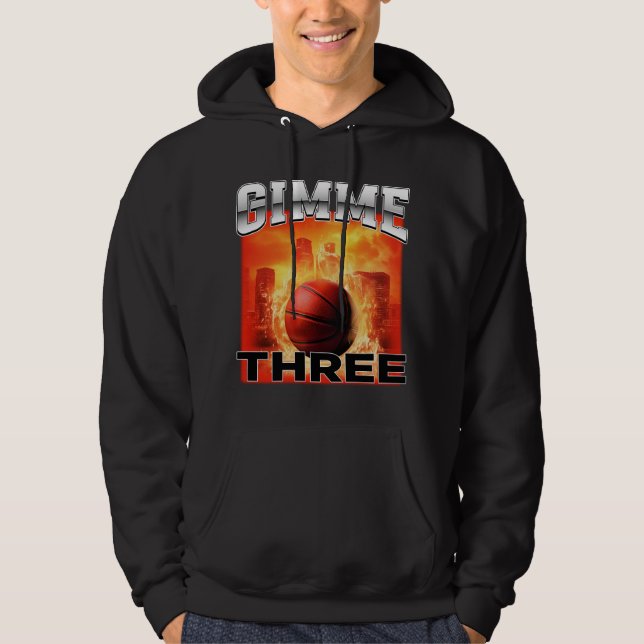 Bekleidung "GIMME DREI" Hoodie (Vorderseite)