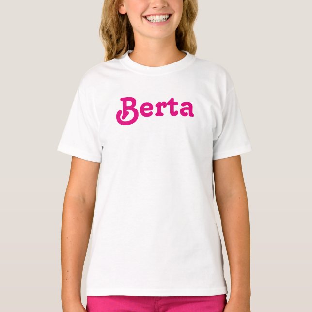 Bekleidung Girls Berta T-Shirt (Vorderseite)