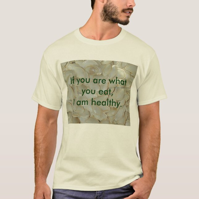 Bekleidung "Ich bin gesund" T-Shirt (Vorderseite)