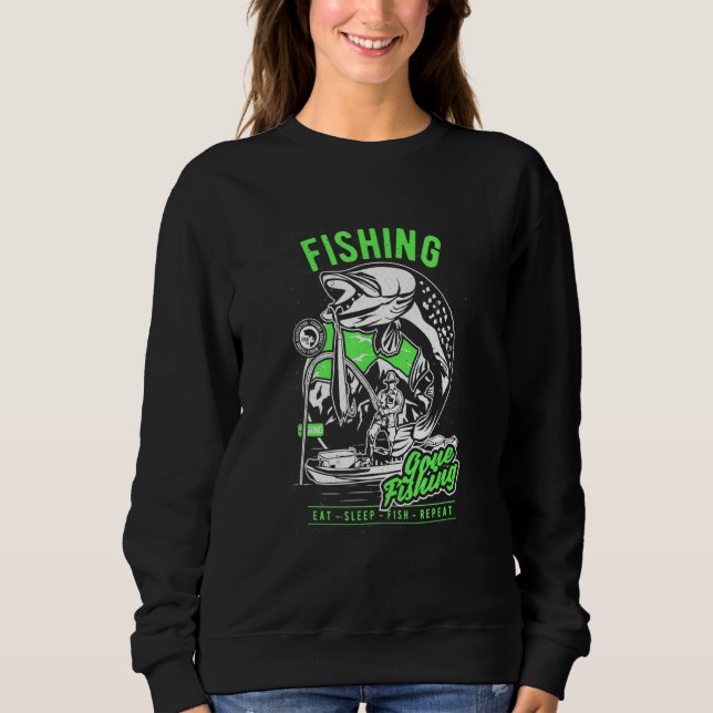 Bekleidung Petri Heil Angelfisch Sweatshirt (Vorderseite)