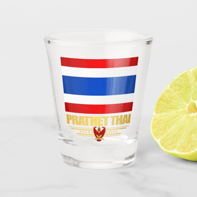 Bekleidung "Thailand Pride" Schnapsglas (Vorderseite)