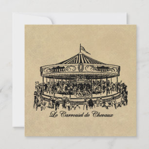 Bekleidung und Geschenke für französische Karussel