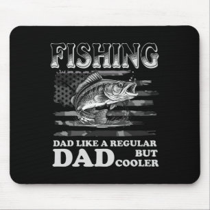 Bekleidung Vintage Angeln Papa Wie Ein Regulärer P Mousepad
