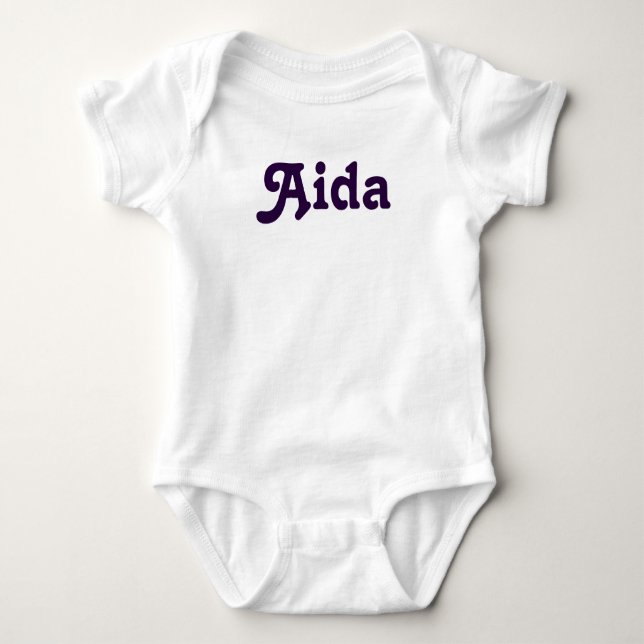 Bekleidungsbaby Aida Baby Strampler (Vorderseite)