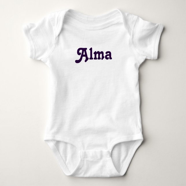 Bekleidungsbaby Alma Baby Strampler (Vorderseite)