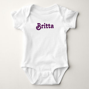 Bekleidungsbaby Britta Baby Strampler