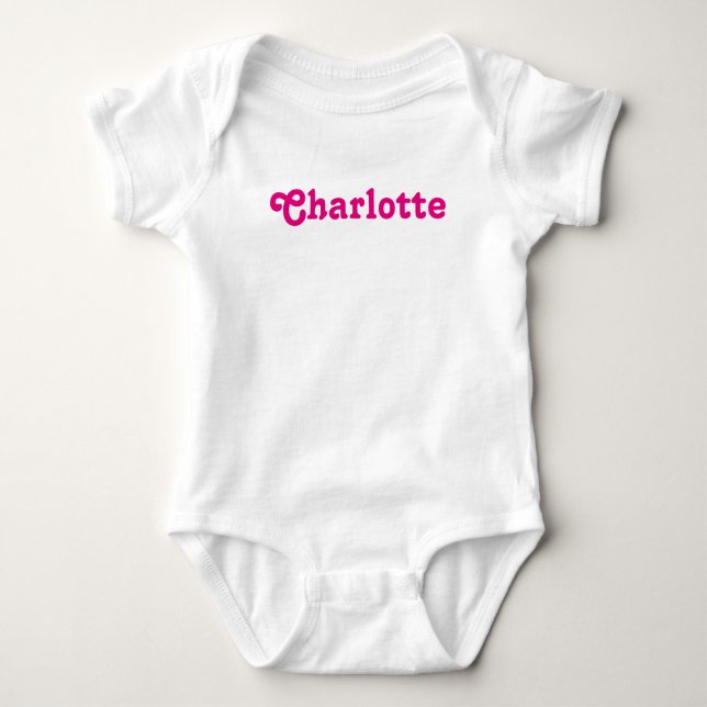 Bekleidungsbaby Charlotte Baby Strampler (Vorderseite)