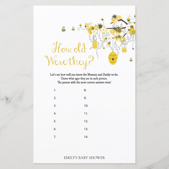 Bekleidungsdusche - Wie alt waren sie? (Vorderseite)