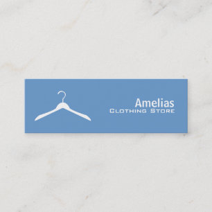 Bekleidungsgeschäft-dünne Visitenkarten Mini Visitenkarte