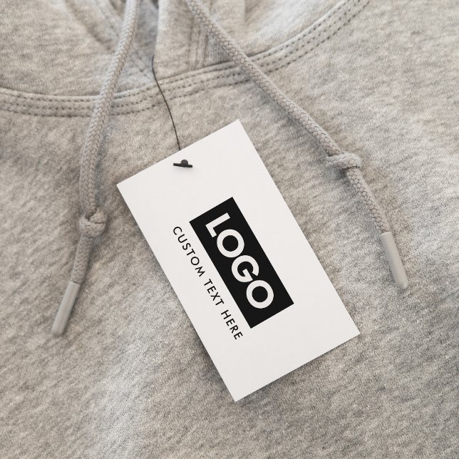 Bekleidungsmarke für moderne Firmenlogos (Modern Business Logo Label Clothing Hang Tag)