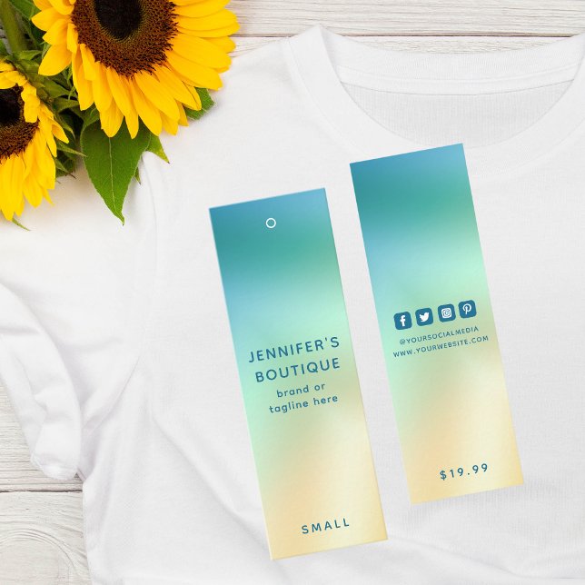 Bekleidungsmarken Kleine Unternehmen Moderne Abstr Telefonnummerkarte (Von Creator hochgeladen)