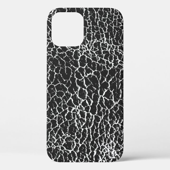 Beklemmte Overlay-Struktur von Krokodil oder Schla Case-Mate iPhone Hülle (Rückseite)