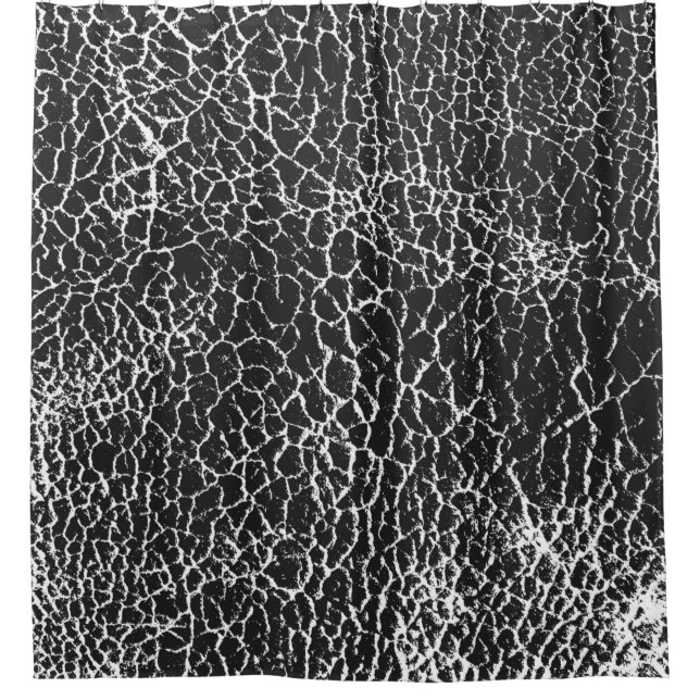 Beklemmte Overlay-Struktur von Krokodil oder Schla Duschvorhang (Vorderseite)