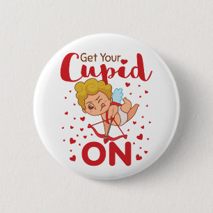 Bekomme deinen Cupid am Valentinstag  Button