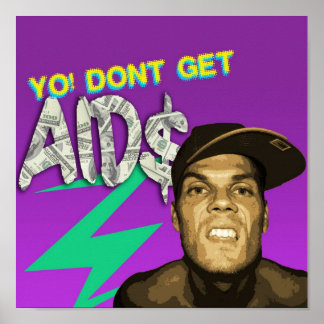 BEKOMMEN SIE AIDS POSTER