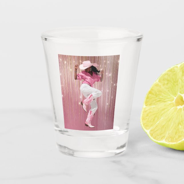 BEKOMMEN SIE IT GIRL #1 SCHNAPSGLAS (Vorderseite)