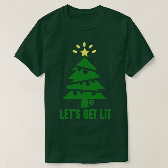 BEKOMMEN SIE LIT TREIN T-Shirt (Design vorne)