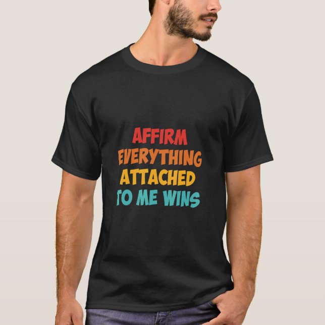 Bekräftigung alles an mich angefügten gewinnt Appa T-Shirt (Vorderseite)
