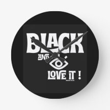 Bekräftigung der Liebeszeit - Wanduhr (unisex)