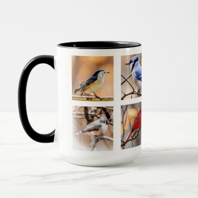 Bek's Backyard Birds Coffee Tasse (Links)