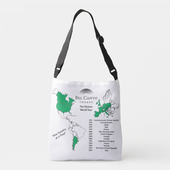 Bel Canto Italien Tour Tasche (Rückseite)