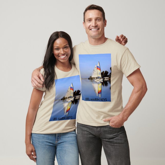 BEL MARIN KEYS Segelboote T-Shirt (Unisex)