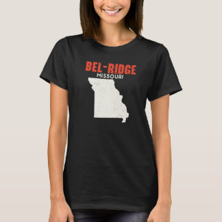 Bel Ridge Missouri USA Staat America Travel Missou T-Shirt
