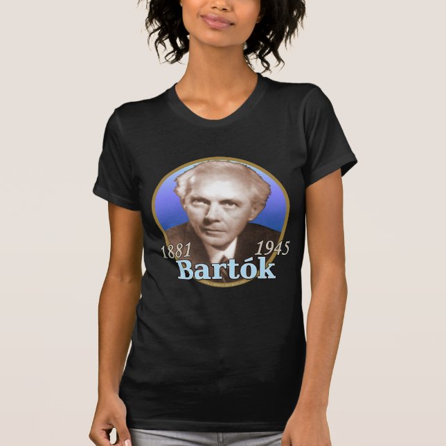 Bela Bartok T-Shirt (Vorderseite)