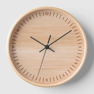 Bela Design Holz, Minimalistisches Holz Moderne Uhr