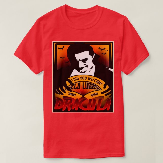 Bela Lugosi Fanartikel T-Shirt (Design vorne)