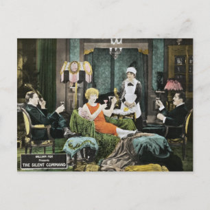 Bela Lugosi - The Silent Command Postkarte