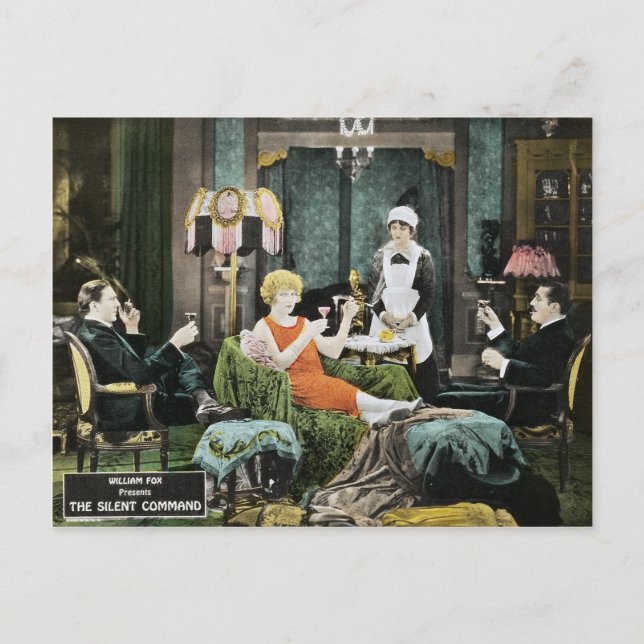 Bela Lugosi - The Silent Command Postkarte (Vorderseite)