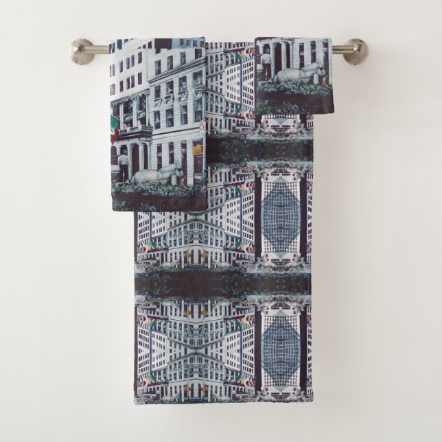 Beladen mit Personal Imagery Badhandtuch Set (Insitu)