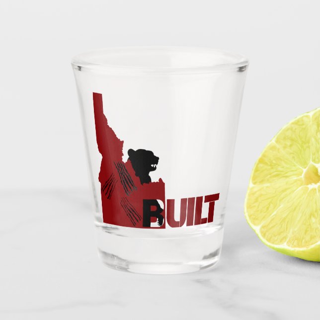 Beladungsglas Schnapsglas (Vorderseite)