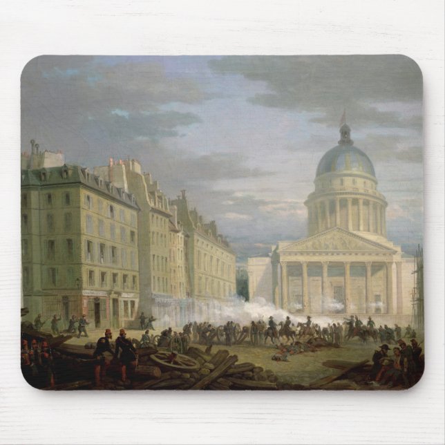 Belagerung des Pantheons, am 24. Juni 1848 Mousepad (Vorne)