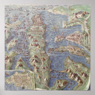 Belagerung Maltas Poster