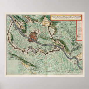 Belagerung von Maastricht Poster