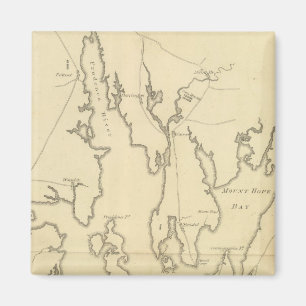Belagerung von Newport, Rhode Island Magnet