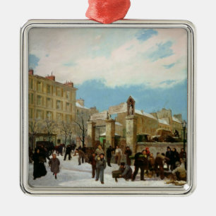 Belagerung von Paris Silbernes Ornament