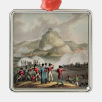 Belagerung von San Sebastián, graviert von Thomas