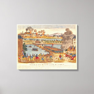 Belagerung von Wien, am 10. Mai 1809 Leinwanddruck