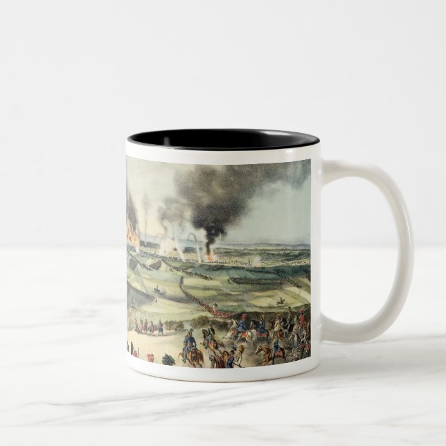 Belagerung von Wien, am 28. Oktober 1848 Zweifarbige Tasse (Rechts)