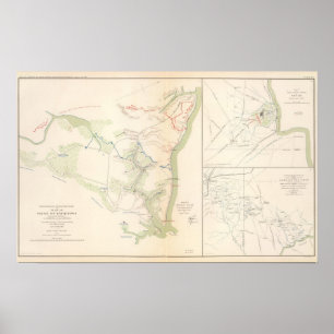 Belagerung von Yorktown Poster