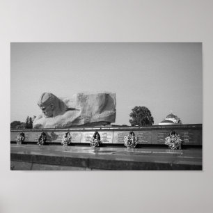 Belarus Беларусь Brest Брест Fortress Poster