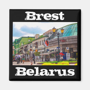 Belarus Беларусь Brest Брэст Брест Architektur Magnet