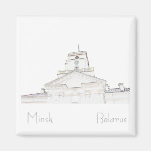 Belarus Б л а е с р у ь Minsk Magnet