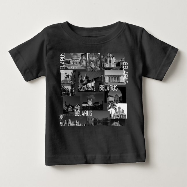 Belarus Б л а е с р у Minsk Grodno Brest T - Shirt (Vorderseite)