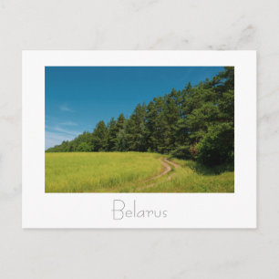 Belarus Б л а е с Landschaftsbild Natur Postkarte