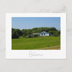 Belarus Б л а е с Landschaftsbild Natur Postkarte