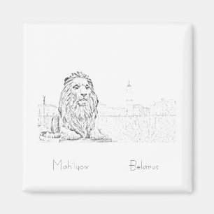 Belarus Б л а р с е у ь Mahilyow Mogilev Magnet